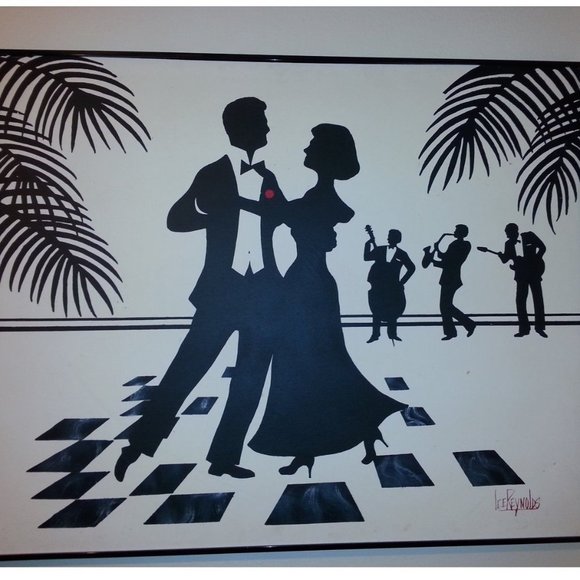 Lee Reynolds Ballroom Dance Canvas Painting - Picture 2 of 3